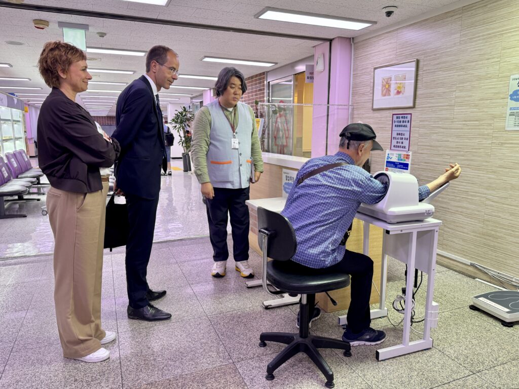 Seoul Senior Welfare Center: Gesundheitsschecks für die Senioren.