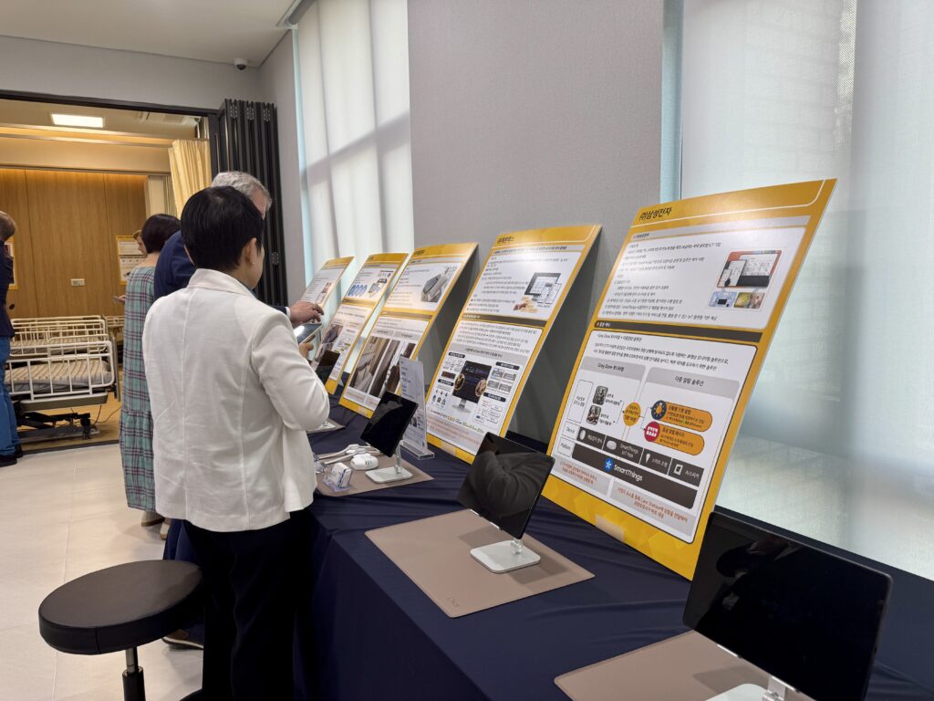 KB Pyeongchang Silver Tower setzt auf eigen Fortbildungen im Skills-Lab und Ausbau von Technologien im Tech-Care-Lab.